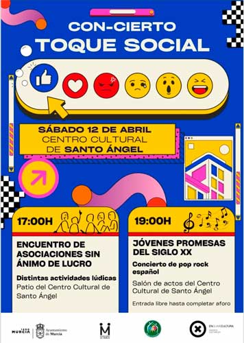 Cartel del evento Con-Cierto Toque Social